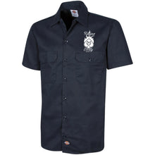 Load image into Gallery viewer, Riding Dirty Apparel | 1574 Dickies Men&#39;s Short Sleeve Work Shirt | Men&#39;s Biker Short Sleeve Work Shirt
