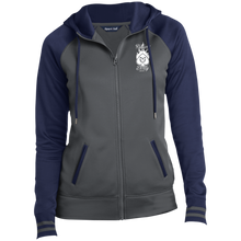 Load image into Gallery viewer, Riding Dirty Apparel | LST236 Ladies&#39; Sport-Wick® Full-Zip Hooded Jacket | Women&#39;s Full-Zip Hooded Jacket
