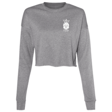 Load image into Gallery viewer, Riding Dirty Apparel | B7503 Ladies&#39; Cropped Fleece Crew | Women&#39;s Cropped Fleece Crew
