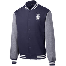 Load image into Gallery viewer, Riding Dirty Apparel | ST270 Fleece Letterman Jacket | Men&#39;s Jacket
