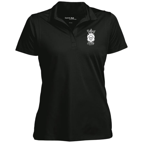 Riding Dirty Apparel | LST650 Ladies' Micro pique Sport-Wick® Polo | Women's Polo Shirt