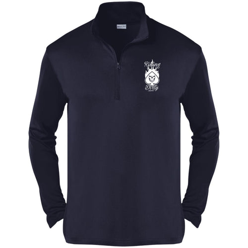 Riding Dirty Apparel | ST357 Competitor 1/4-Zip Pullover | Men's Biker T-Shirts