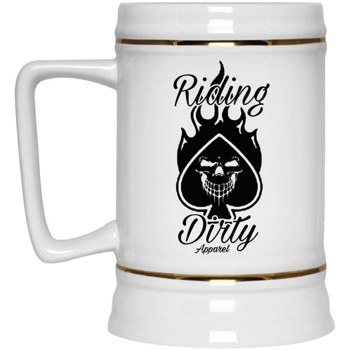 Riding Dirty Apparel | 22217 Beer Stein 22oz.