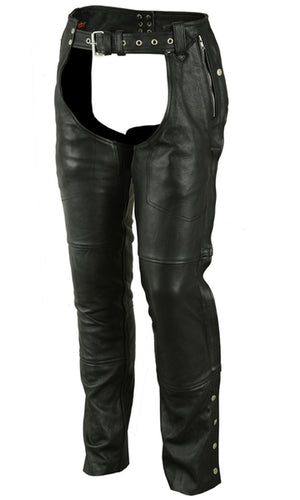 Riding Dirty Apparel | DS405 Unisex Double Deep Pocket Thermal Lined Chaps | Unisex Chaps