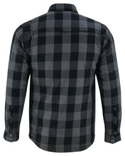 Load image into Gallery viewer, Riding Dirty Apparel | DS4670 Armored Flannel Shirt - Grey | Unisex Flannel Shirt
