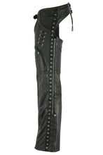 Load image into Gallery viewer, Riding Dirty Apparel  DS485 Women&#39;s Stylish Lightweight Hip Set Chaps  Women&#39;s Chaps
