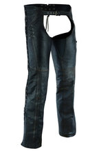 Load image into Gallery viewer, Riding Dirty Apparel  DS490 Women&#39;s Stylish Lightweight in Drum Dyed Distress  Women&#39;s Chaps
