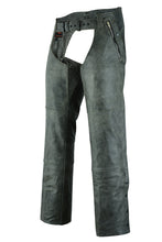 Lade das Bild in den Galerie-Viewer, Riding Dirty Apparel  DS413 Unisex Double Deep Pocket Thermal Lined Chaps Gray  Unisex Chaps
