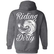 将图片加载到图库查看器，Big Bad Wolf | Pullover Hoodie-Riding Dirty Apparel-Biker Clothing And Accessories | Biker Brand | Sales/Discounts
