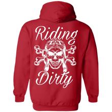 将图片加载到图库查看器，Bloody Bones | Pullover Hoodie-Riding Dirty Apparel-Biker Clothing And Accessories | Biker Brand | Sales/Discounts
