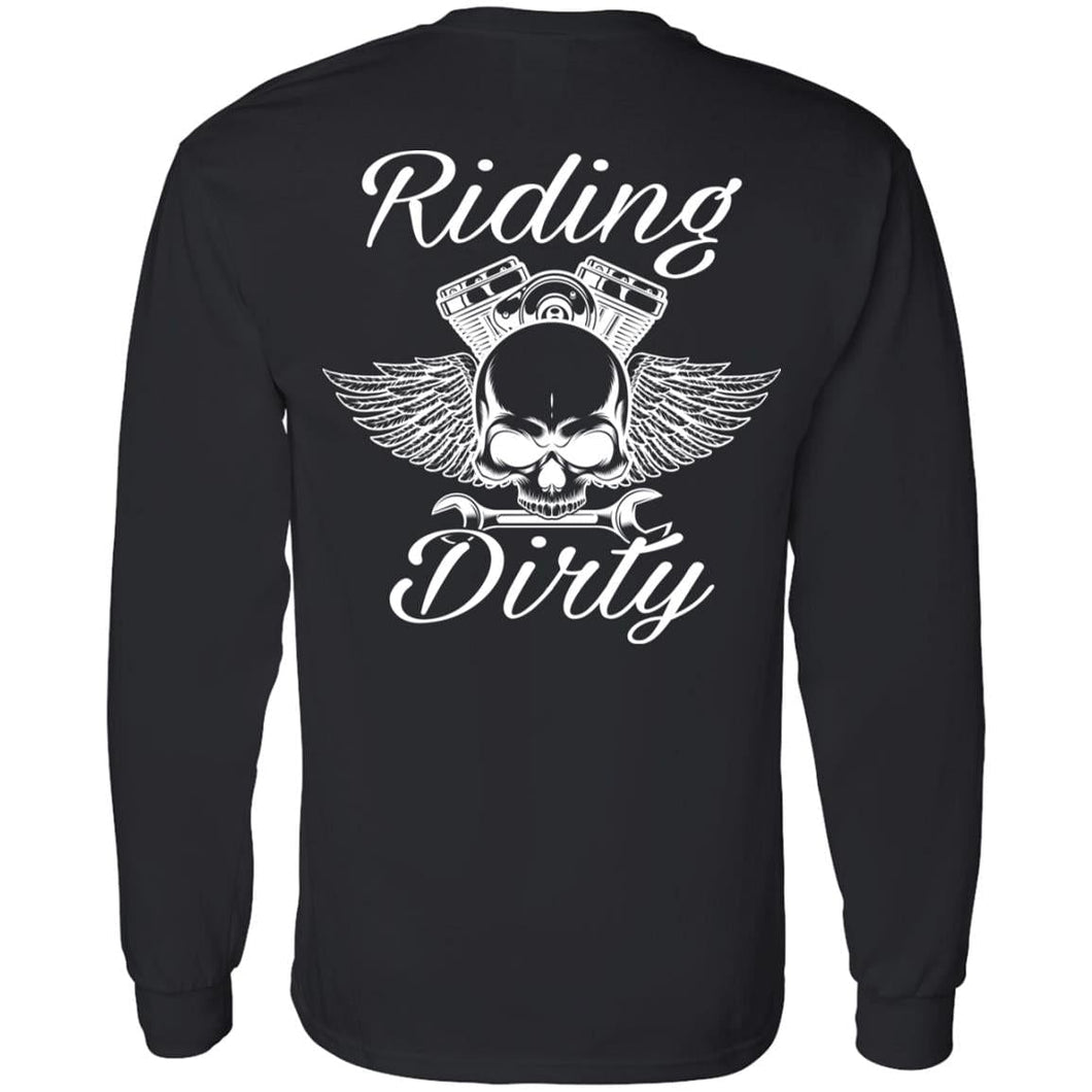 Twin Cam | Long Sleeve Biker T Shirts-T-Shirts-Riding Dirty Apparel-Biker Clothing And Accessories | Biker Brand | Sales/Discounts