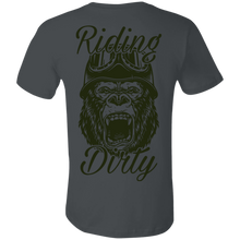 将图片加载到图库查看器，Gorilla King | Biker T Shirts-T-Shirts-Riding Dirty Apparel-Biker Clothing And Accessories | Biker Brand | Sales/Discounts
