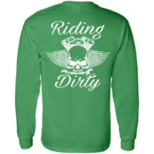 将图片加载到图库查看器，Twin Cam | Long Sleeve Biker T Shirts-T-Shirts-Riding Dirty Apparel-Biker Clothing And Accessories | Biker Brand | Sales/Discounts
