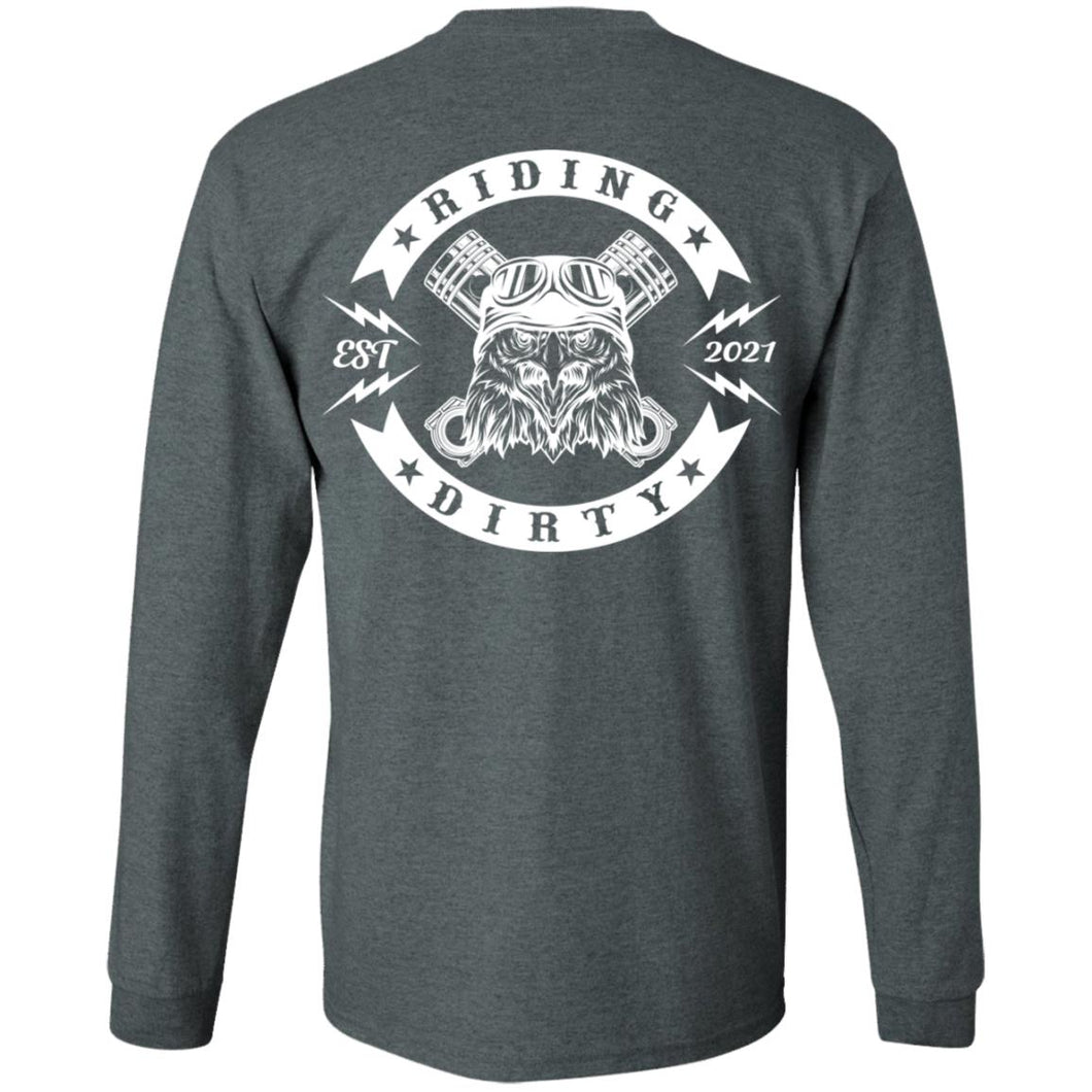 Established | Men's Long Sleeve Biker T-Shirts
