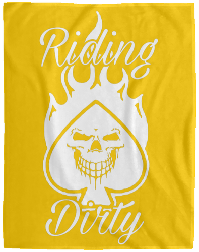 Riding Dirty Apparel | Cozy Plush Fleece Blanket-Blankets-Riding Dirty Apparel-Biker Clothing And Accessories | Biker Brand | Sales/Discounts