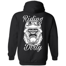 Charger l&#39;image dans la galerie, Gorilla King | Pullover Hoodie-Sweatshirts-Riding Dirty Apparel-Biker Clothing And Accessories | Biker Brand | Sales/Discounts
