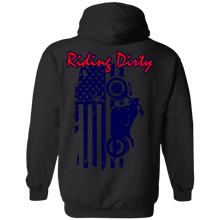 Cargar imagen en el visor de la galería, Riding Dirty Nation | Pullover Hoodie-Sweatshirts-Riding Dirty Apparel-Biker Clothing And Accessories | Biker Brand | Sales/Discounts
