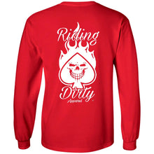 Load image into Gallery viewer, Riding Dirty Apparel | Men&#39;s Long Sleeve Biker T-Shirts
