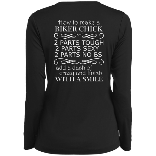 Biker Chick Recipe | Biker T Shirts-T-Shirts-Riding Dirty Apparel-Biker Clothing And Accessories | Biker Brand | Sales/Discounts