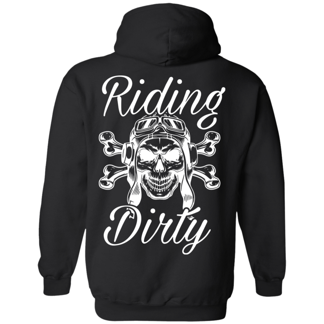 Bloody Bones | Pullover Hoodie-Riding Dirty Apparel-Biker Clothing And Accessories | Biker Brand | Sales/Discounts