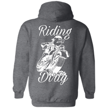 Cargar imagen en el visor de la galería, Angry Pig | Pullover Hoodie-Sweatshirts-Riding Dirty Apparel-Biker Clothing And Accessories | Biker Brand | Sales/Discounts
