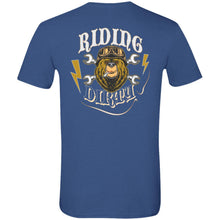 将图片加载到图库查看器，Grizzley The Bear | Men&#39;s Biker T-Shirts
