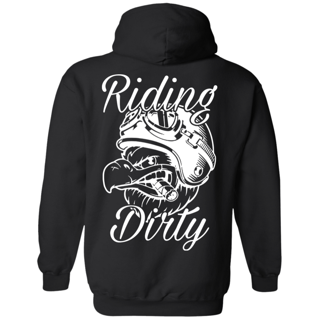 Eagle Eye | Pullover Hoodie-Riding Dirty Apparel-Biker Clothing And Accessories | Biker Brand | Sales/Discounts