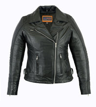 Load image into Gallery viewer, DS835 WOMEN&#39;S UPDATED LIGHTWEIGHT STYLISH M/C JACKET
