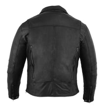 Load image into Gallery viewer, DS794 Men&#39;s Modern Longer Beltless Biker Jacket
