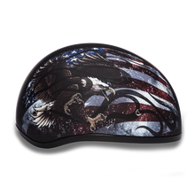 Cargar imagen en el visor de la galería, D6-USA D.O.T. Daytona Skull Cap - w/ USA

