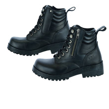 Cargar imagen en el visor de la galería, DS9768 Women&#39;s Side Zipper Plain Toe Boots
